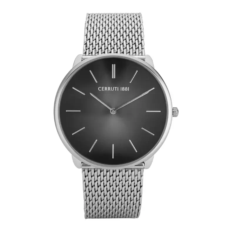 CERRUTI Aldeno Silver Stainless Steel Bracelet Cerruti 1881 4