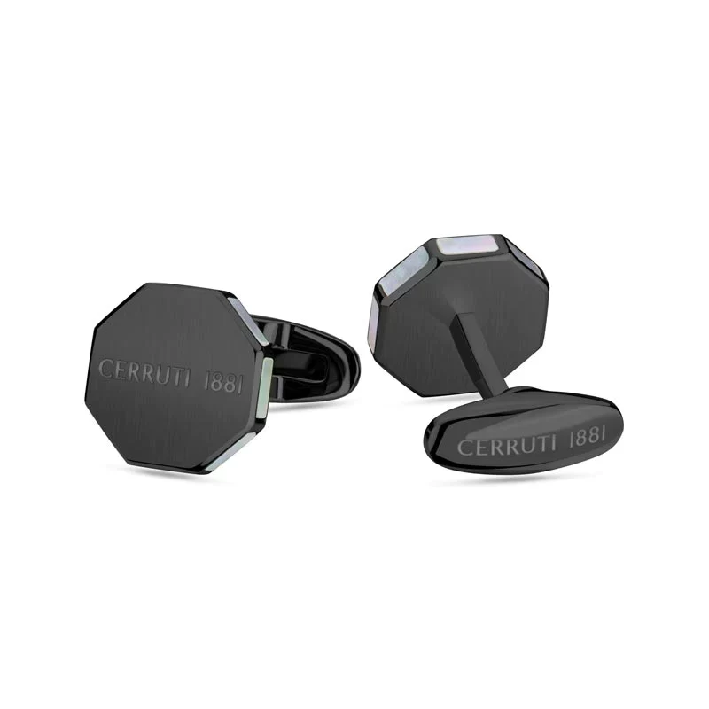 CERRUTI Decapod Stainless Steel Cufflinks Cerruti 1881